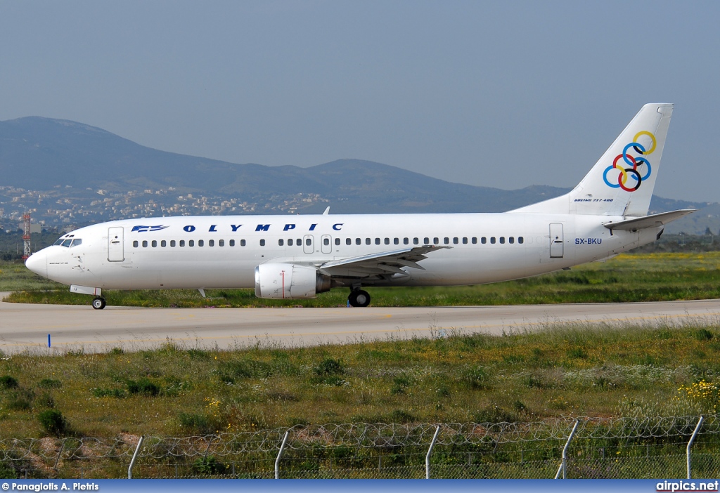 SX-BKU, Boeing 737-400, Olympic Airlines