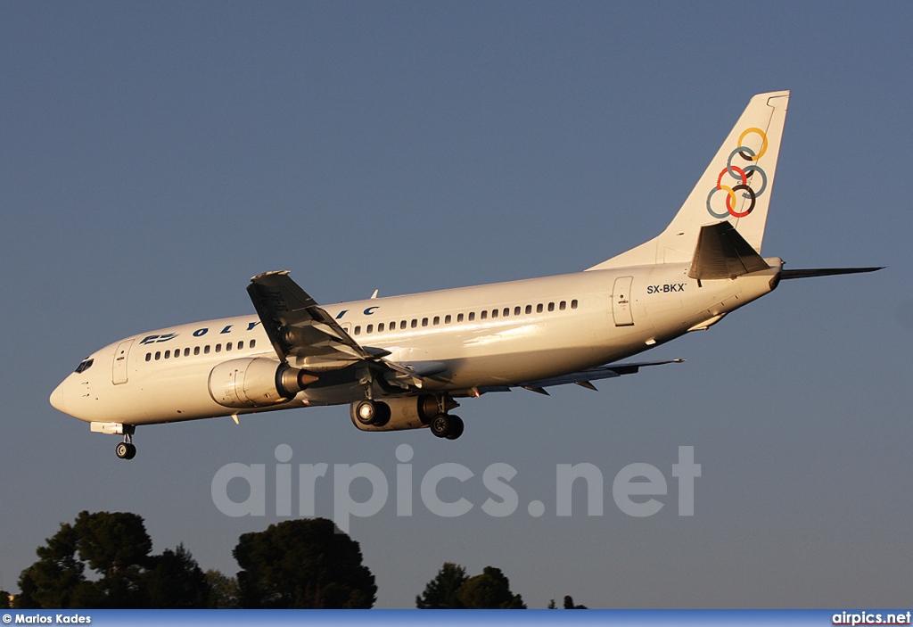 SX-BKX, Boeing 737-400, Olympic Airlines