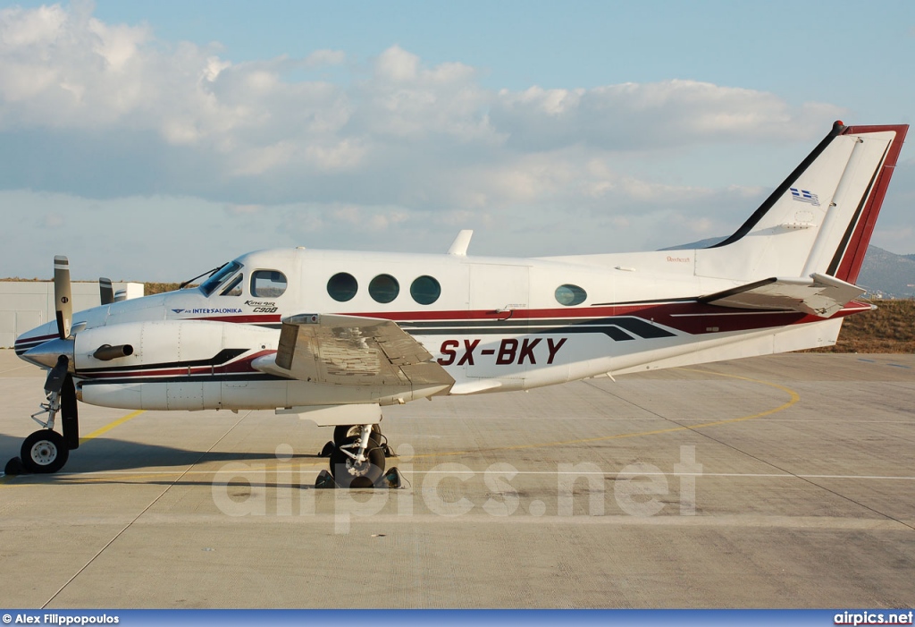 SX-BKY, Beechcraft C90B King Air, Intersalonika