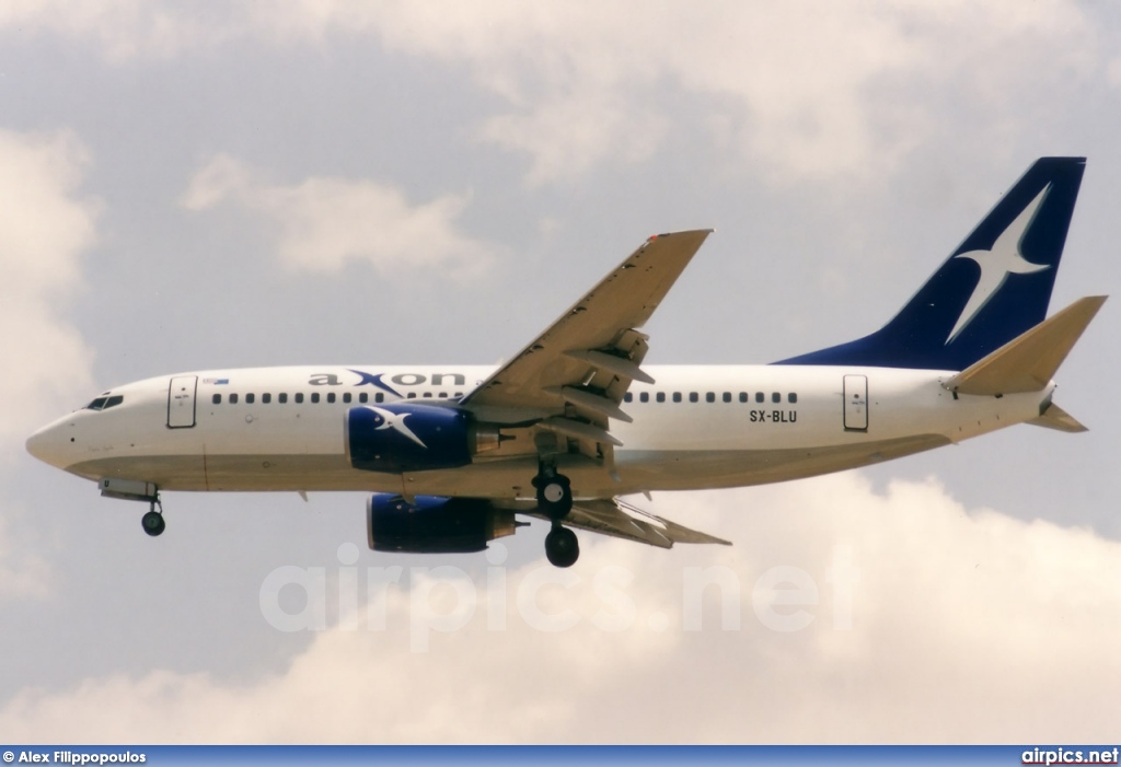 SX-BLU, Boeing 737-700, Axon Airlines
