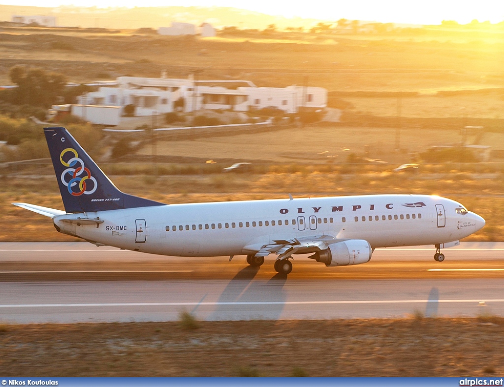 SX-BMC, Boeing 737-400, Olympic Airlines