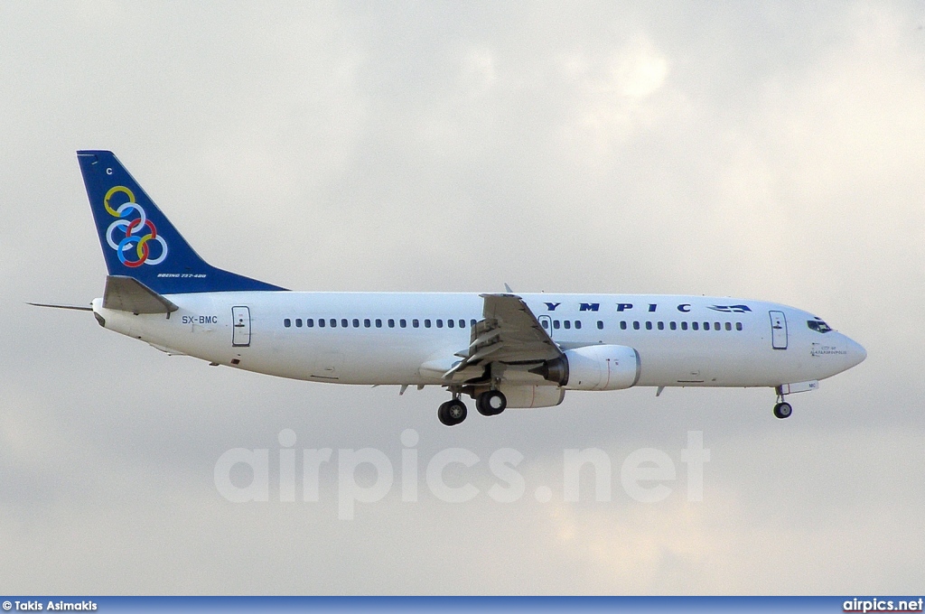 SX-BMC, Boeing 737-400, Olympic Airlines