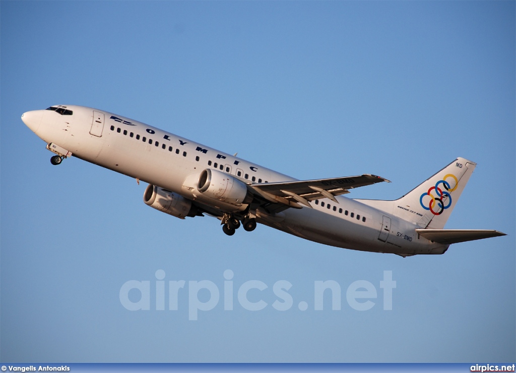 SX-BMD, Boeing 737-400, Olympic Airlines