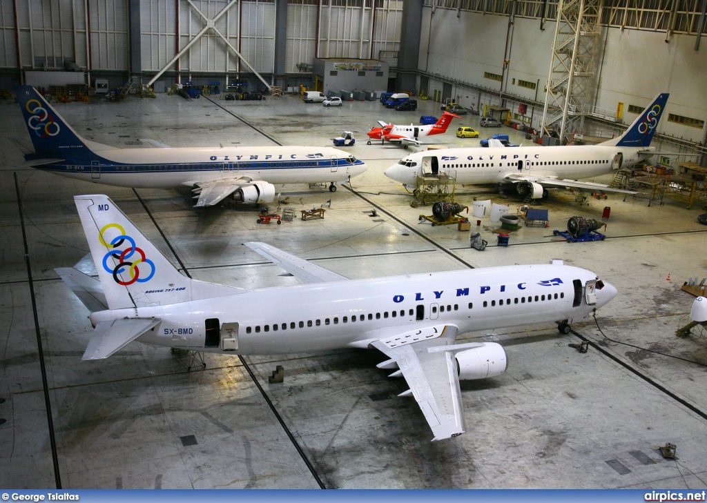 SX-BMD, Boeing 737-400, Olympic Airlines