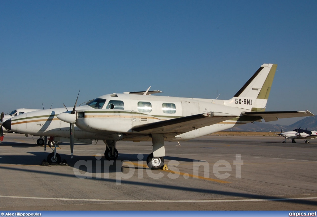 SX-BNI, Piper PA-31P Pressurized Navajo, Private