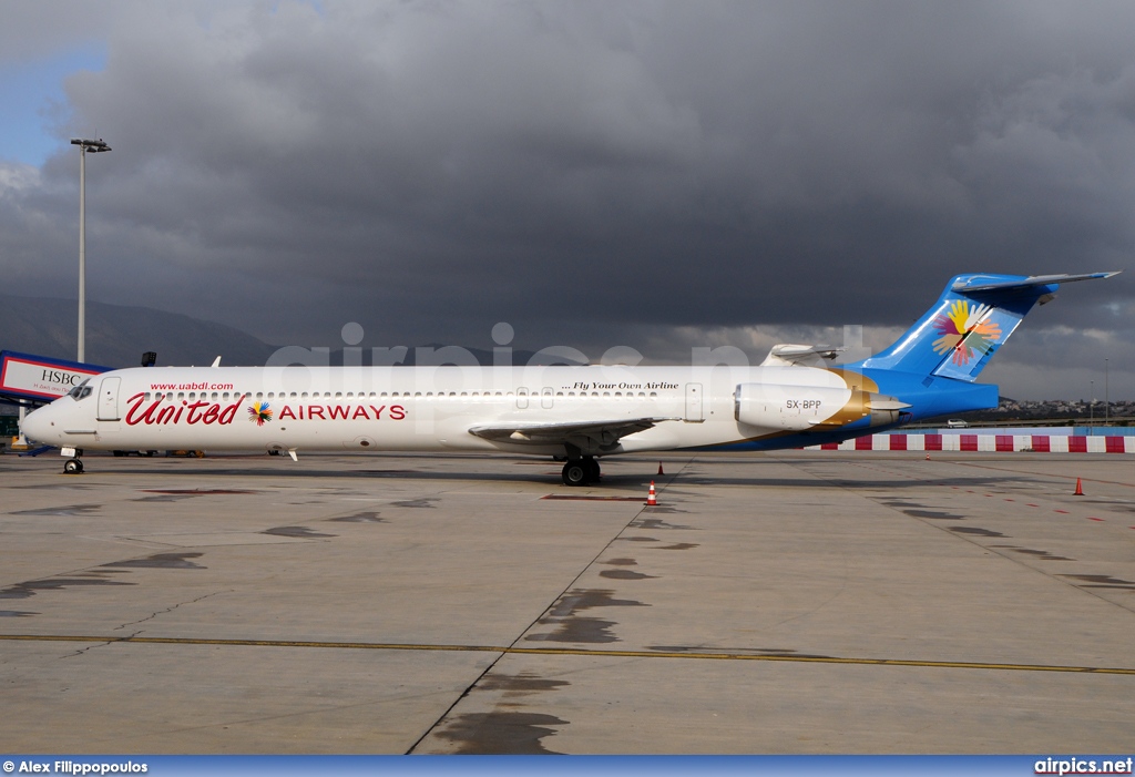 SX-BPP, McDonnell Douglas MD-83, United Airways