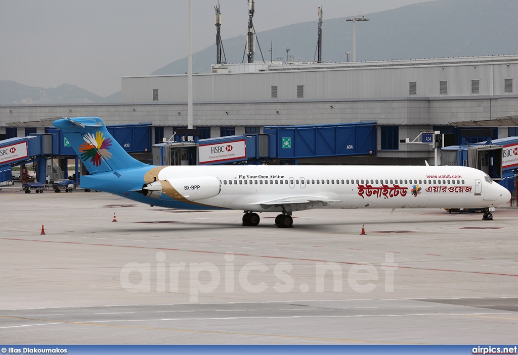 SX-BPP, McDonnell Douglas MD-83, United Airways