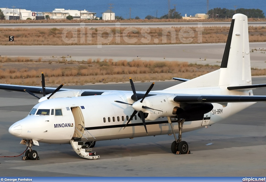 SX-BRM, Fokker 50, Minoan Airlines