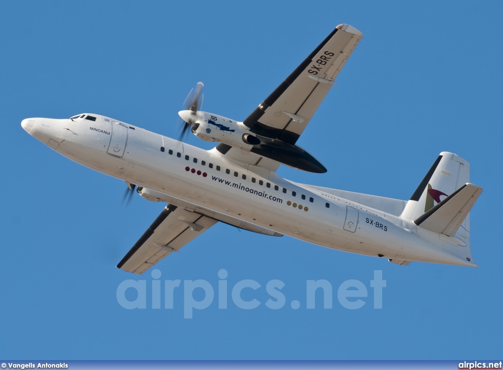 SX-BRS, Fokker 50, Minoan Airlines