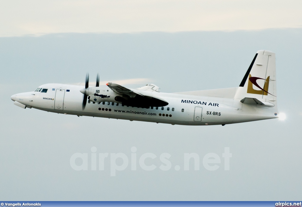 SX-BRS, Fokker 50, Minoan Airlines