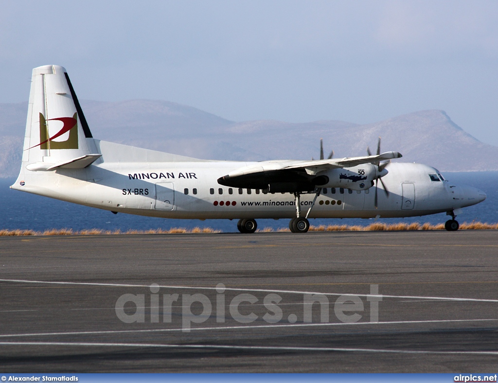 SX-BRS, Fokker 50, Minoan Airlines