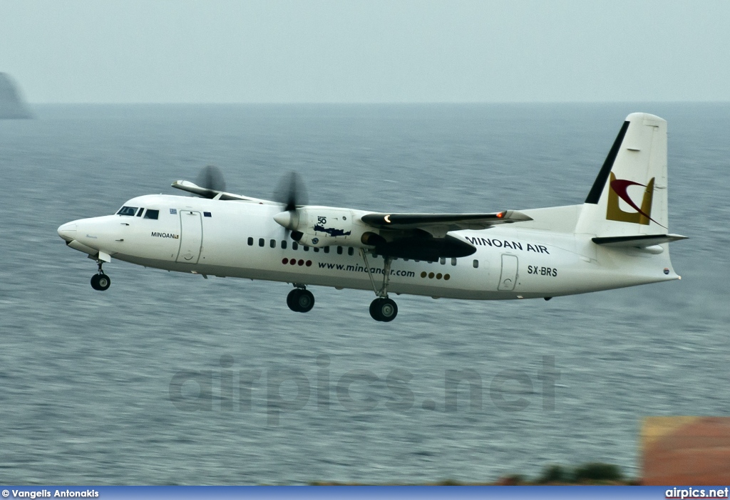 SX-BRS, Fokker 50, Minoan Airlines