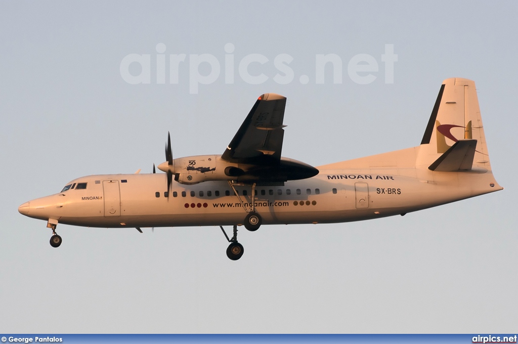 SX-BRS, Fokker 50, Minoan Airlines