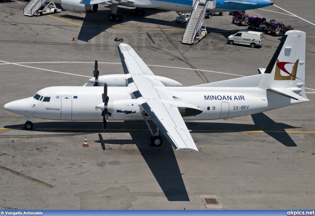 SX-BRV, Fokker 50, Minoan Airlines