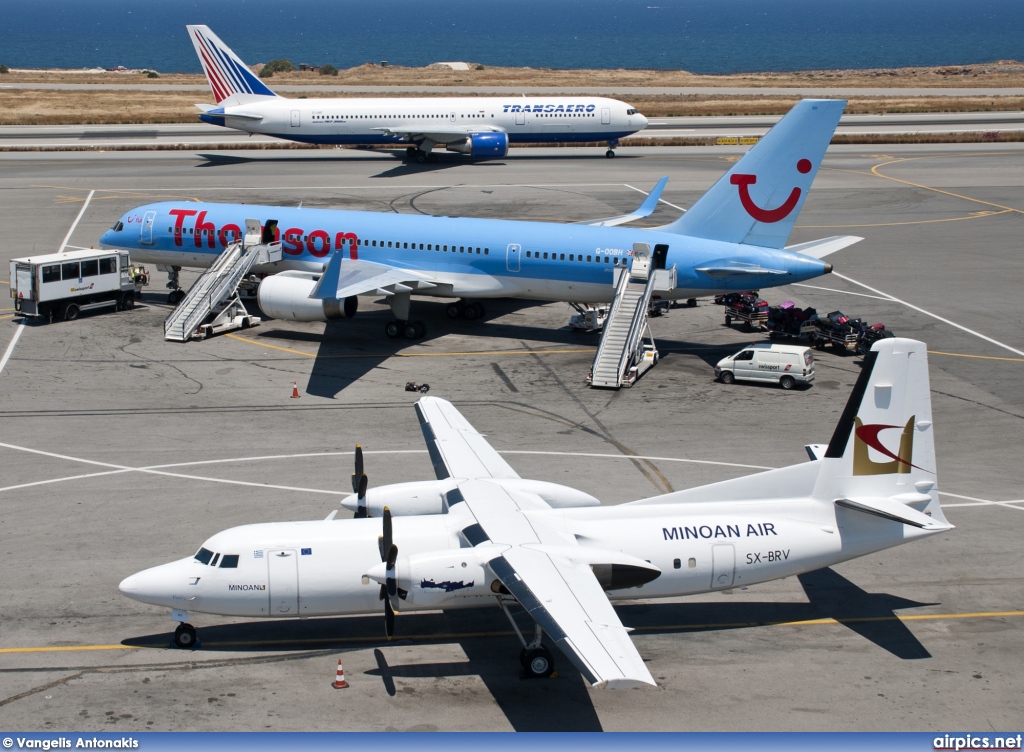 SX-BRV, Fokker 50, Minoan Airlines