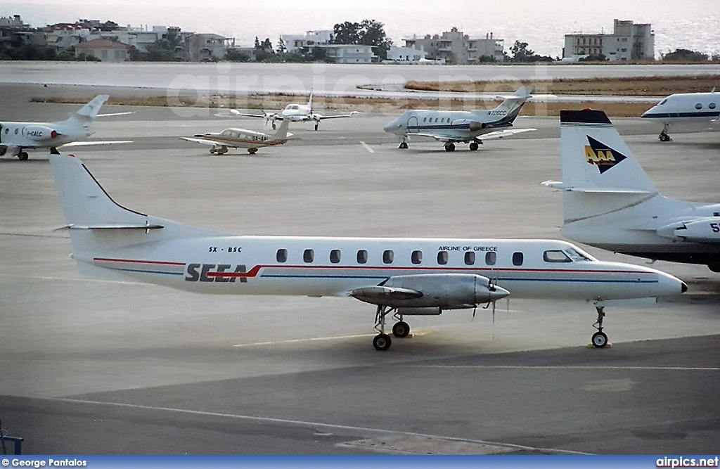 SX-BSC, Fairchild (Swearingen) SA-226 TC Metro II, South East European Airlines - SEEA