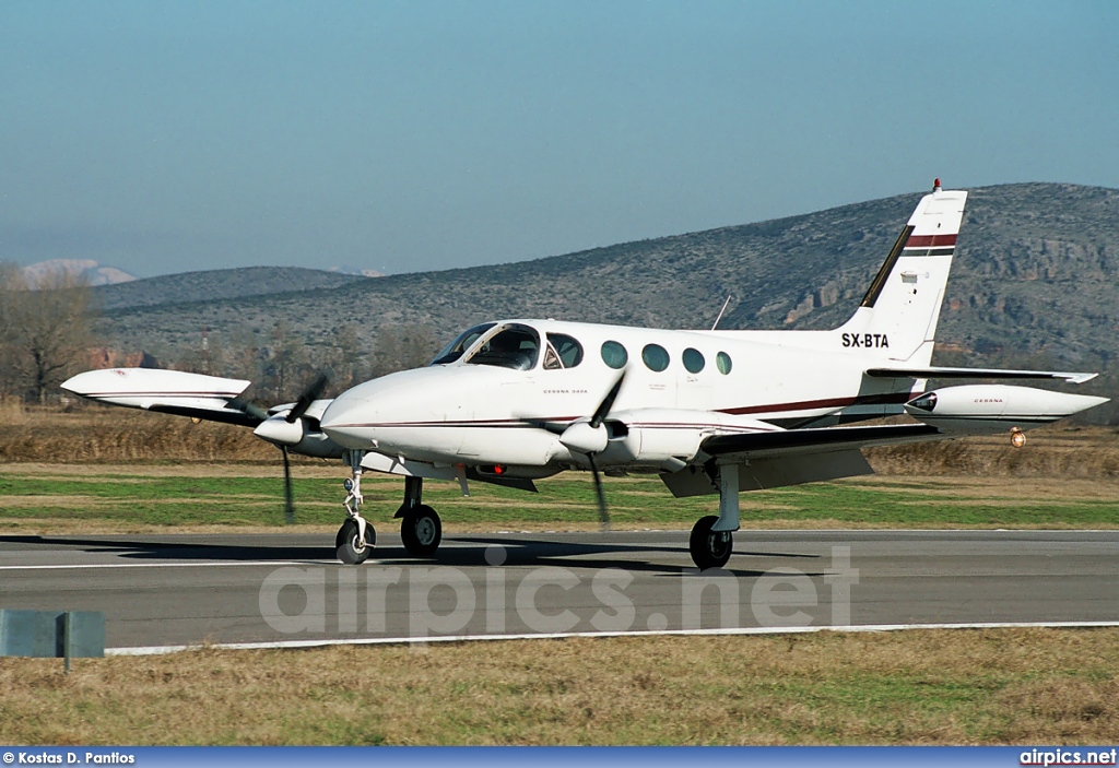 SX-BTA, Cessna 340, Private