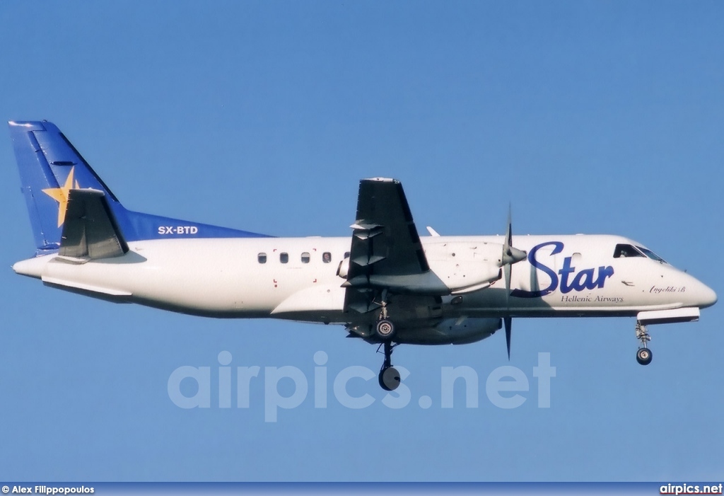 SX-BTD, Saab 340-B, Hellenic Star Airways