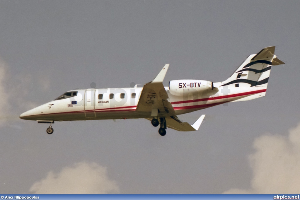 SX-BTV, Gates Learjet 55, Aegean Airlines