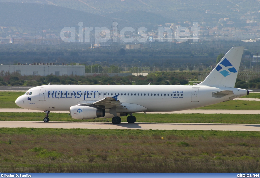 SX-BVA, Airbus A320-200, Hellas Jet