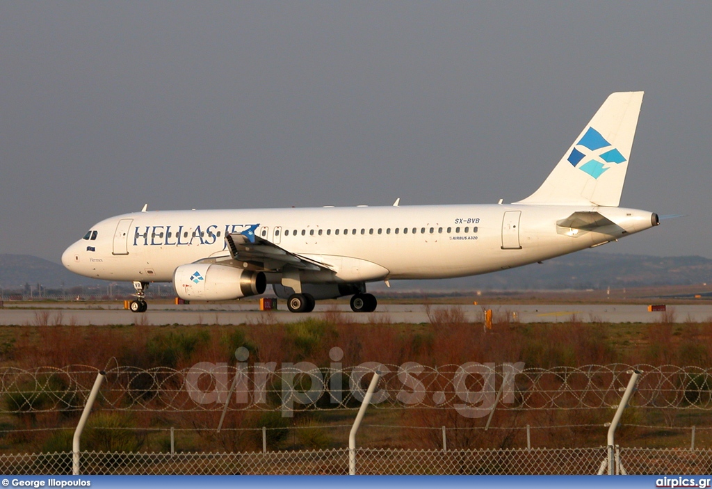 SX-BVB, Airbus A320-200, Hellas Jet