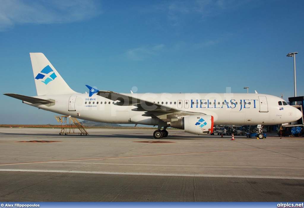 SX-BVK, Airbus A320-200, Hellas Jet