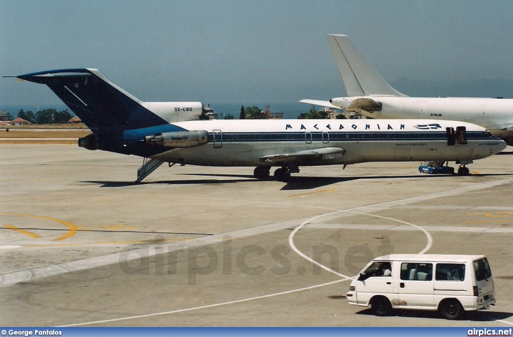 SX-CBG, Boeing 727-200Adv, Macedonian Airlines