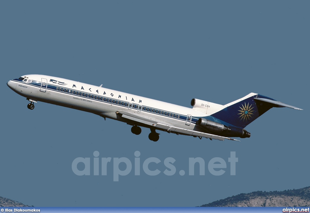 SX-CBH, Boeing 727-200Adv, Macedonian Airlines