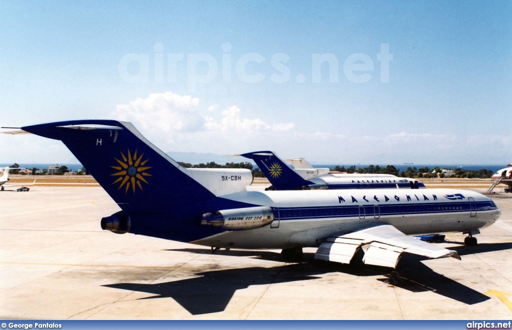 SX-CBH, Boeing 727-200Adv, Macedonian Airlines