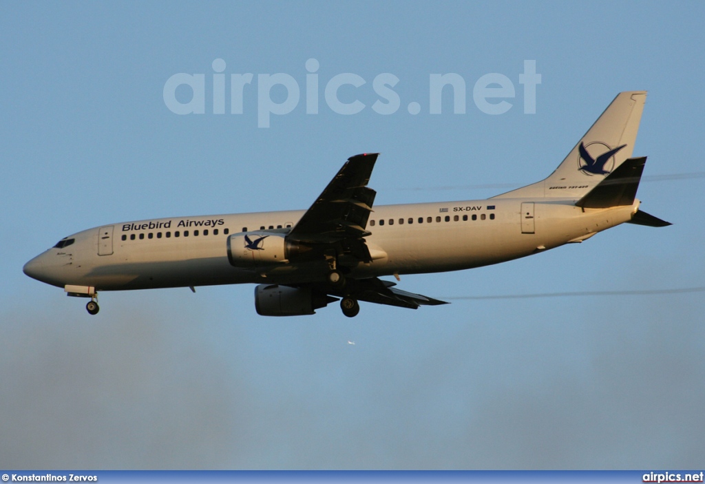 SX-DAV, Boeing 737-400, Bluebird Airways