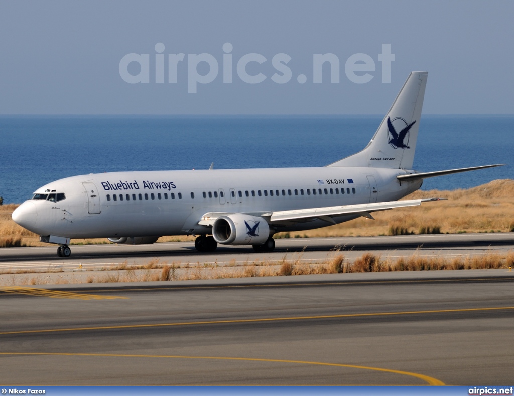 SX-DAV, Boeing 737-400, Bluebird Airways