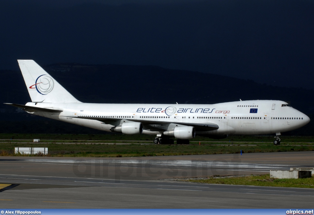 SX-DCB, Boeing 747-100SRF, Elite Airlines