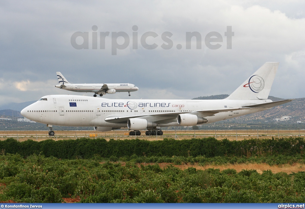 SX-DCB, Boeing 747-100SRF, Elite Airlines