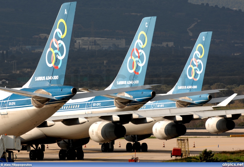 SX-DFA, Airbus A340-300, Olympic Airlines