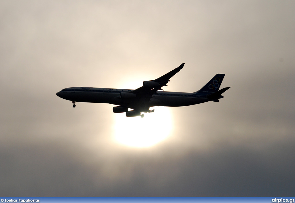 SX-DFA, Airbus A340-300, Olympic Airlines