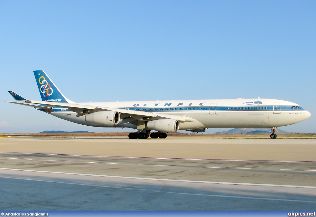 SX-DFA, Airbus A340-300, Olympic Airlines