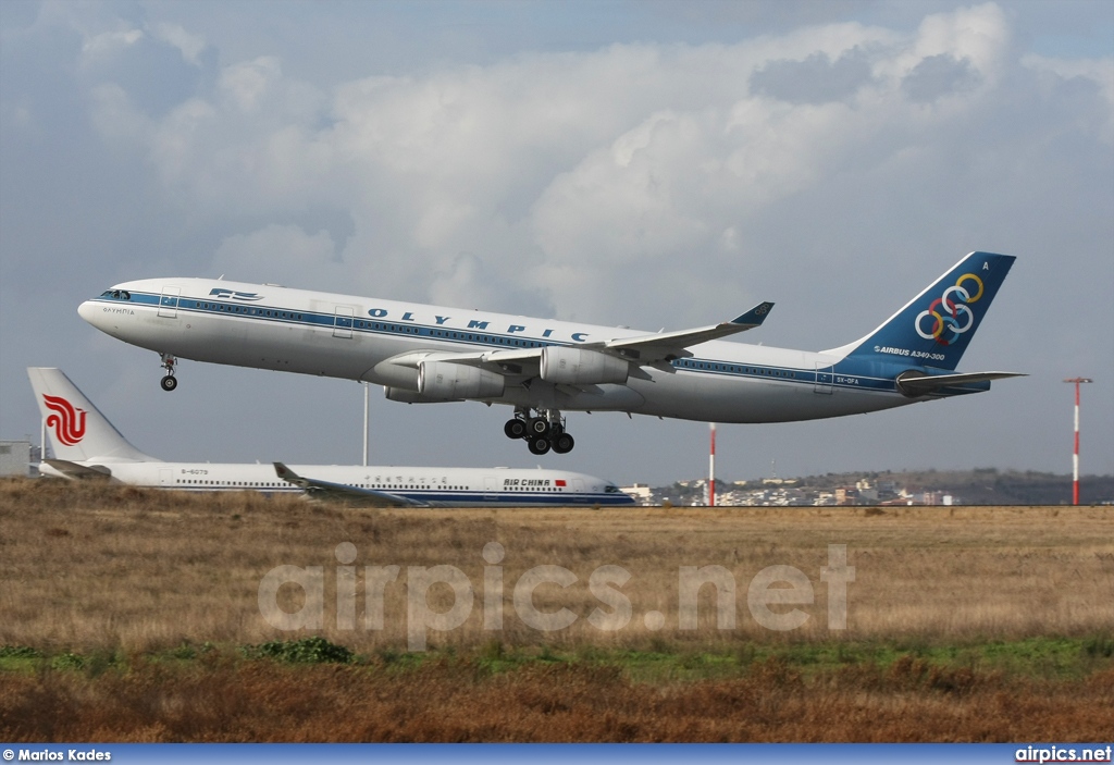 SX-DFA, Airbus A340-300, Olympic Airlines