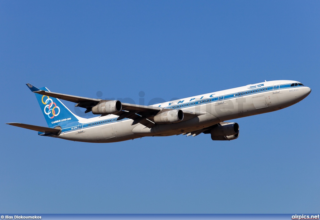 SX-DFB, Airbus A340-300, Olympic Airlines