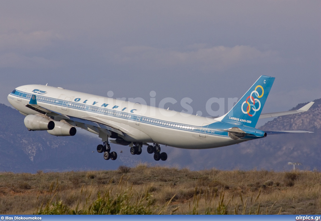 SX-DFC, Airbus A340-300, Olympic Airlines