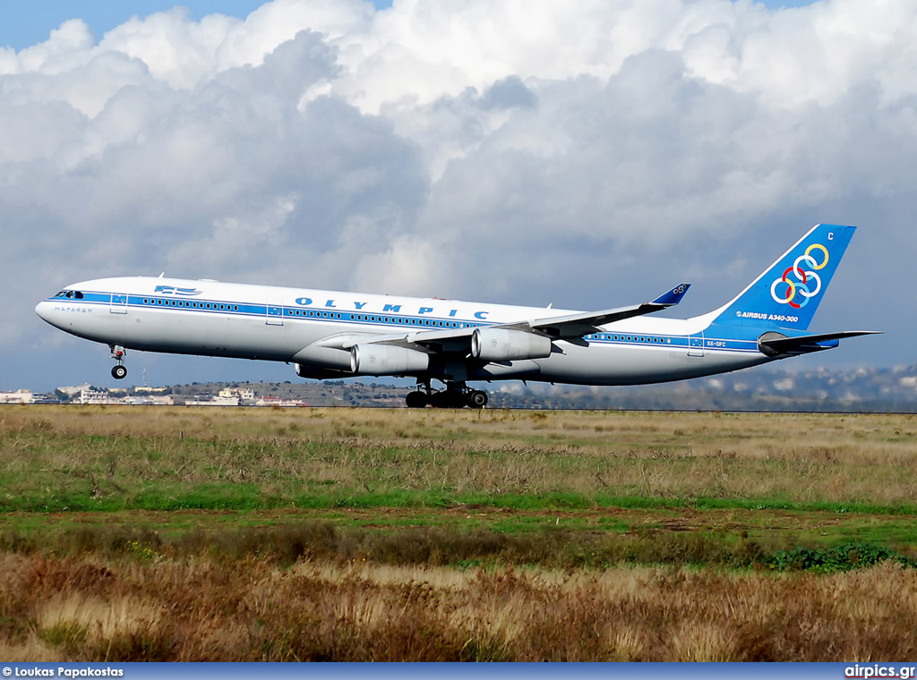 SX-DFC, Airbus A340-300, Olympic Airlines