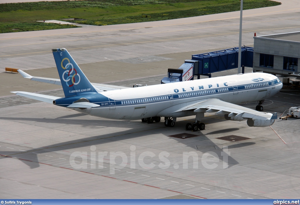 SX-DFC, Airbus A340-300, Olympic Airlines