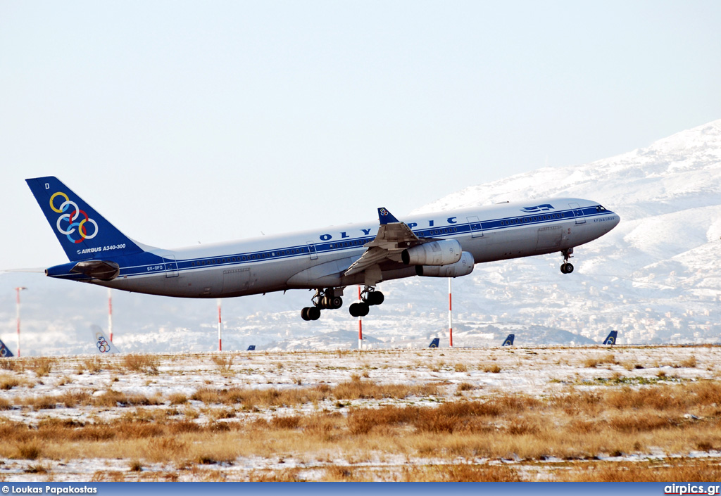 SX-DFD, Airbus A340-300, Olympic Airlines