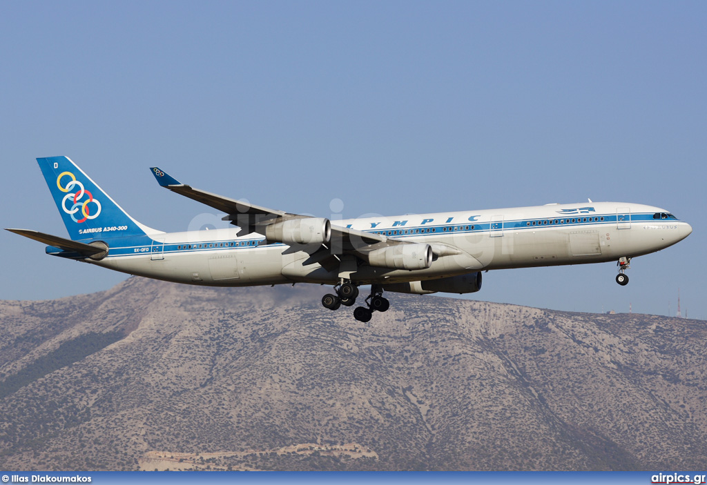 SX-DFD, Airbus A340-300, Olympic Airlines