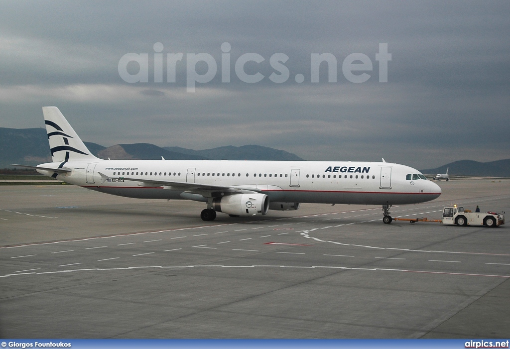 SX-DGA, Airbus A321-200, Aegean Airlines