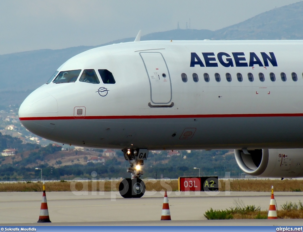 SX-DGA, Airbus A321-200, Aegean Airlines