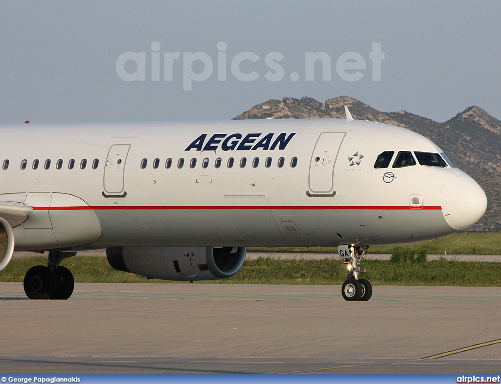 SX-DGA, Airbus A321-200, Aegean Airlines