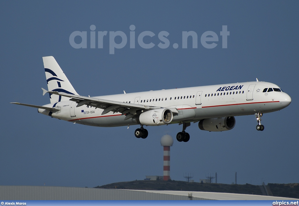 SX-DGA, Airbus A321-200, Aegean Airlines