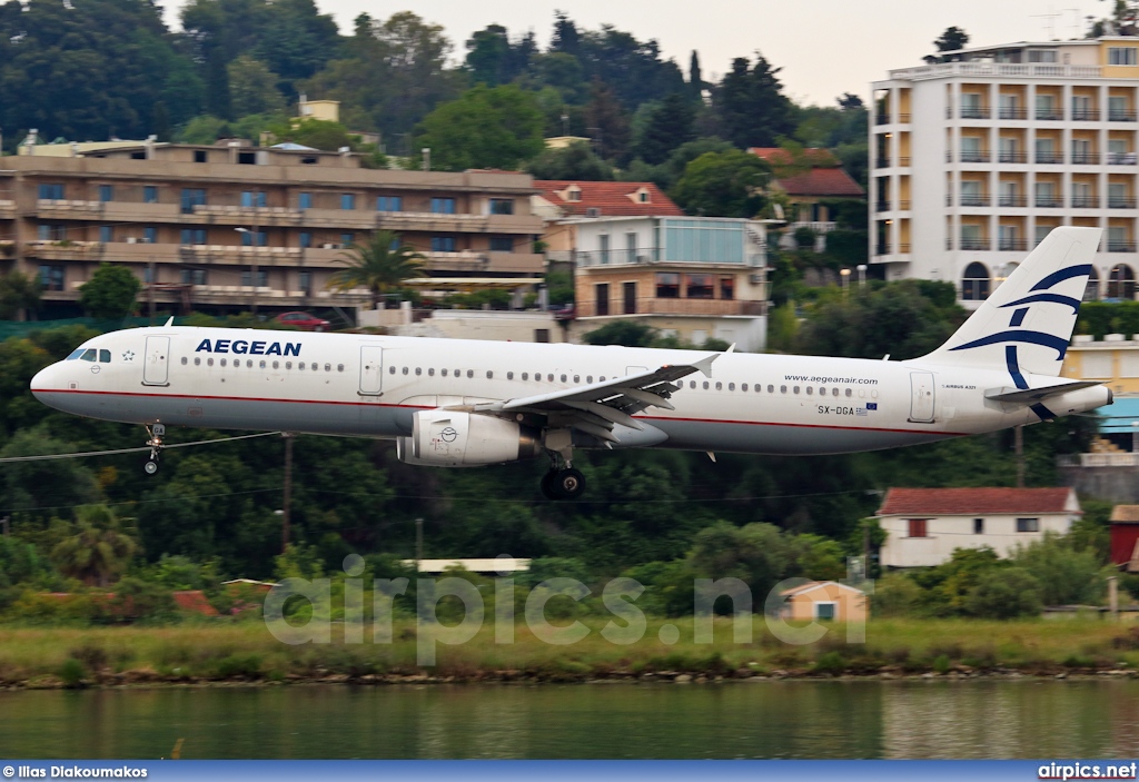 SX-DGA, Airbus A321-200, Aegean Airlines