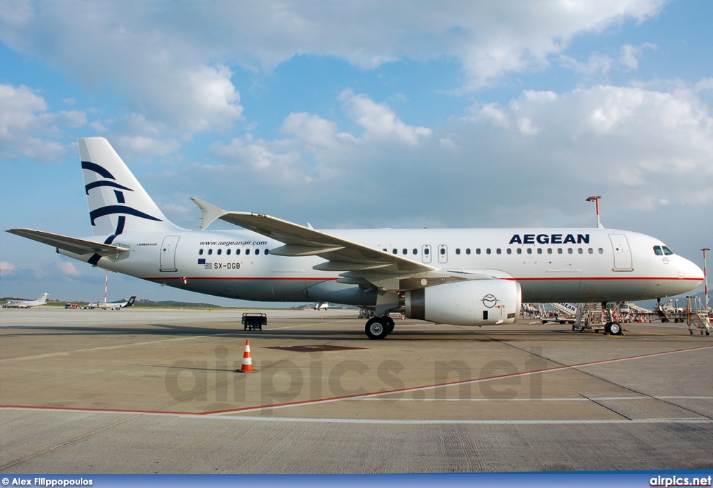 SX-DGB, Airbus A320-200, Aegean Airlines