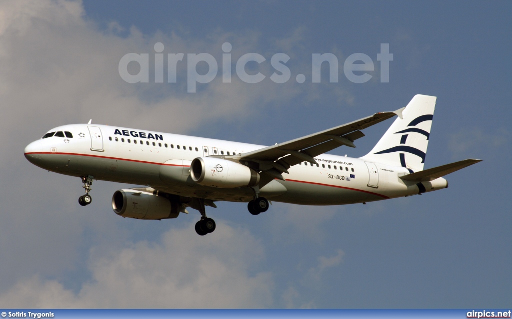 SX-DGB, Airbus A320-200, Aegean Airlines